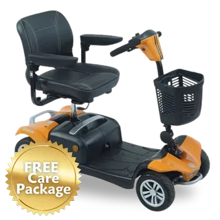 Electric Mobility Rascal Vista Mobility Scooter Orange in Hampshire