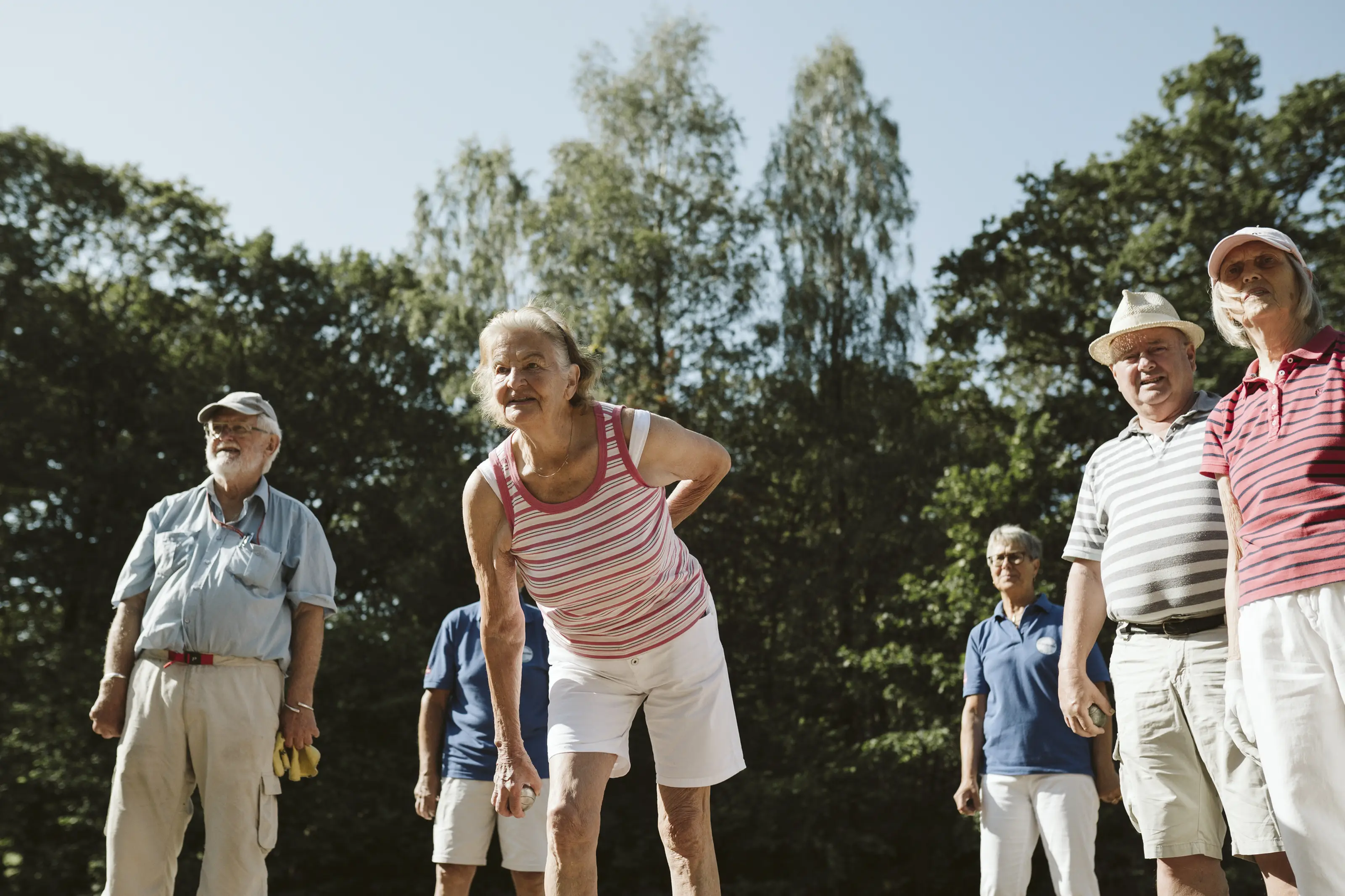 Boule med veteraner