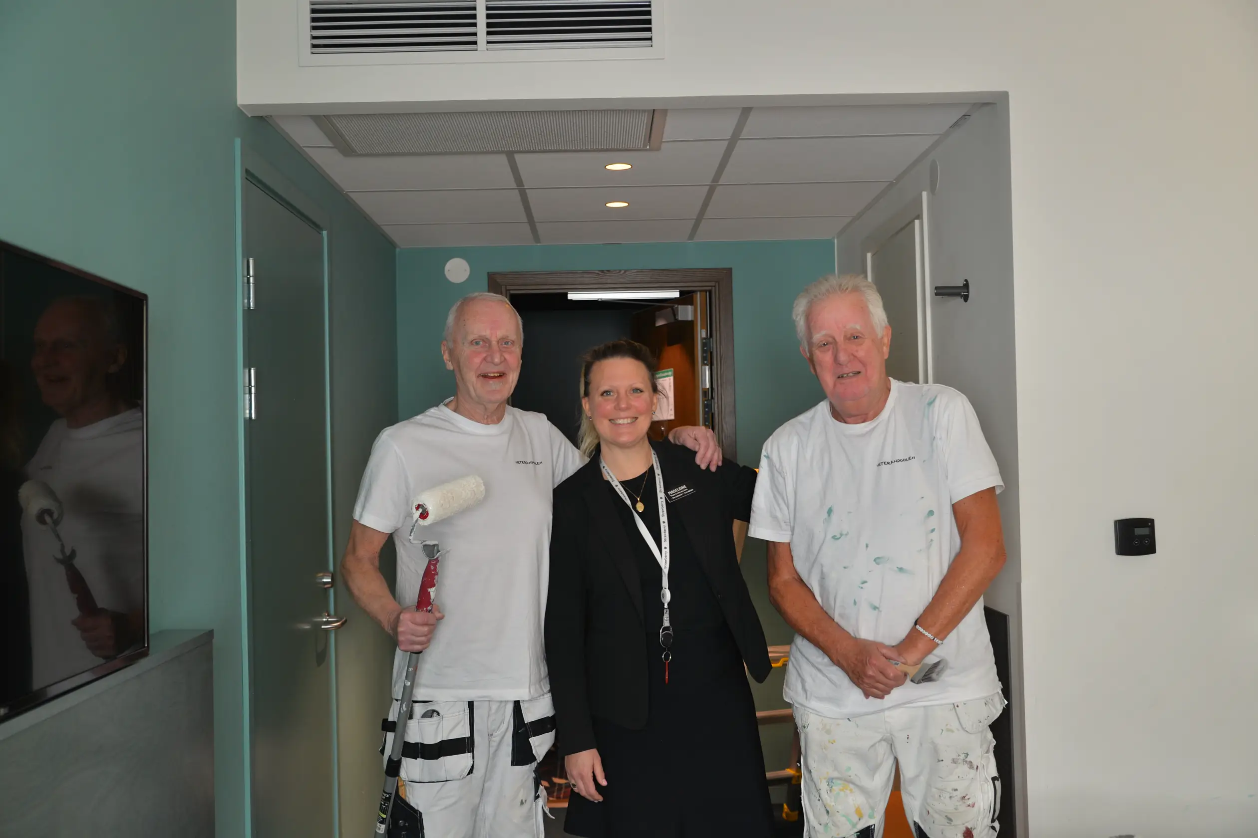 hantverkare och hotellchef the mill