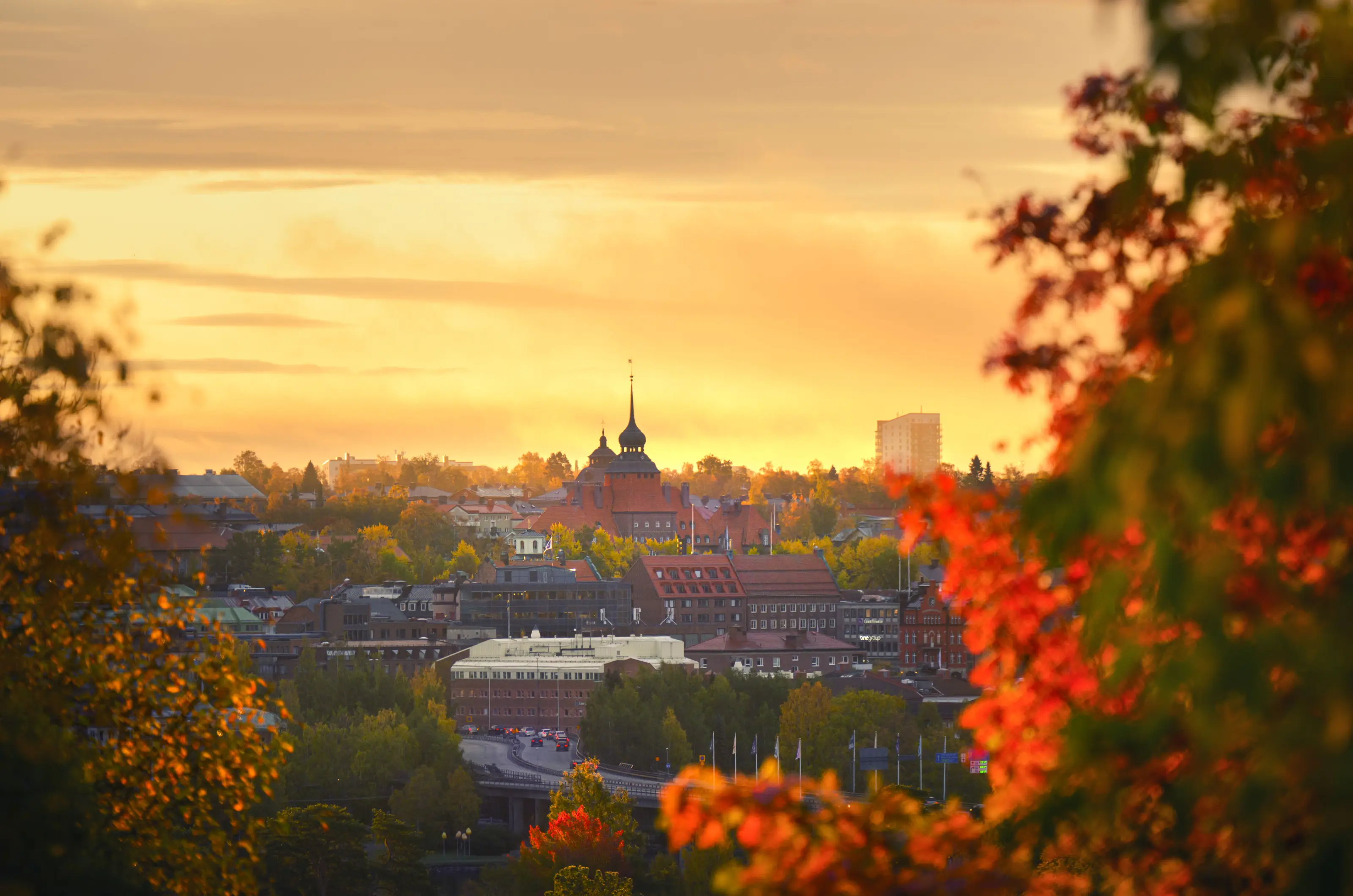 Höstvy Östersund - Foto Göran Strand