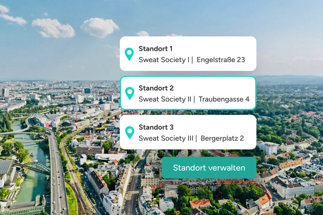 Stadtansicht – mehrere Standorte einfach mit Eversports Manager verwalten