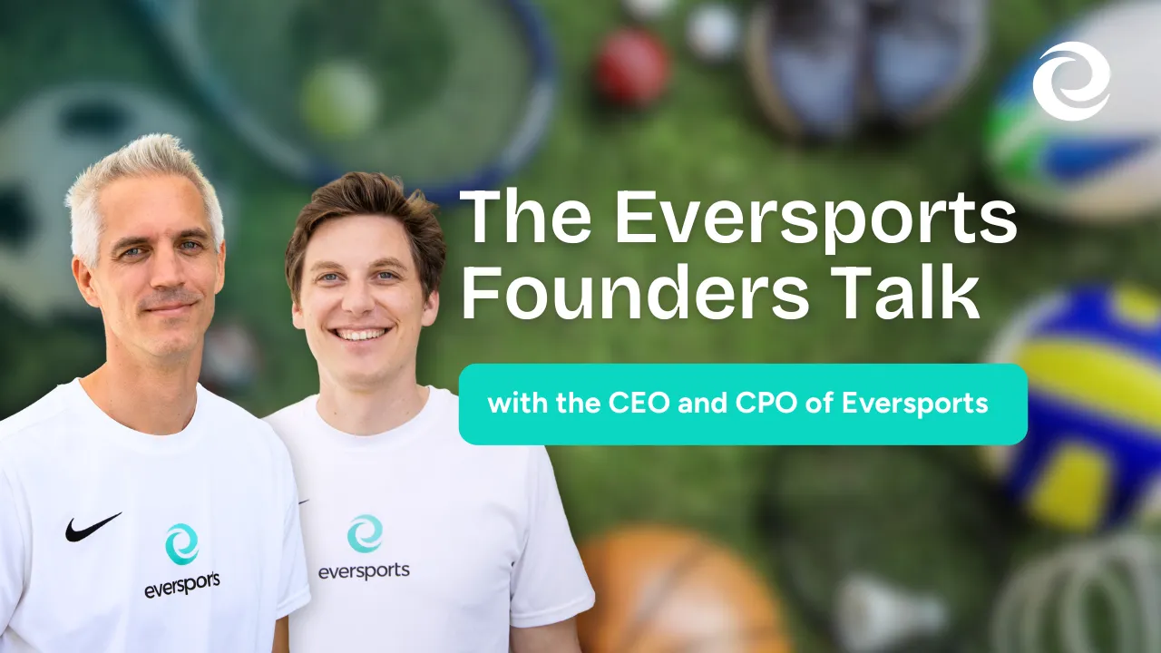 Thumbnail of evertalks video by Eversports "Founders Talk"