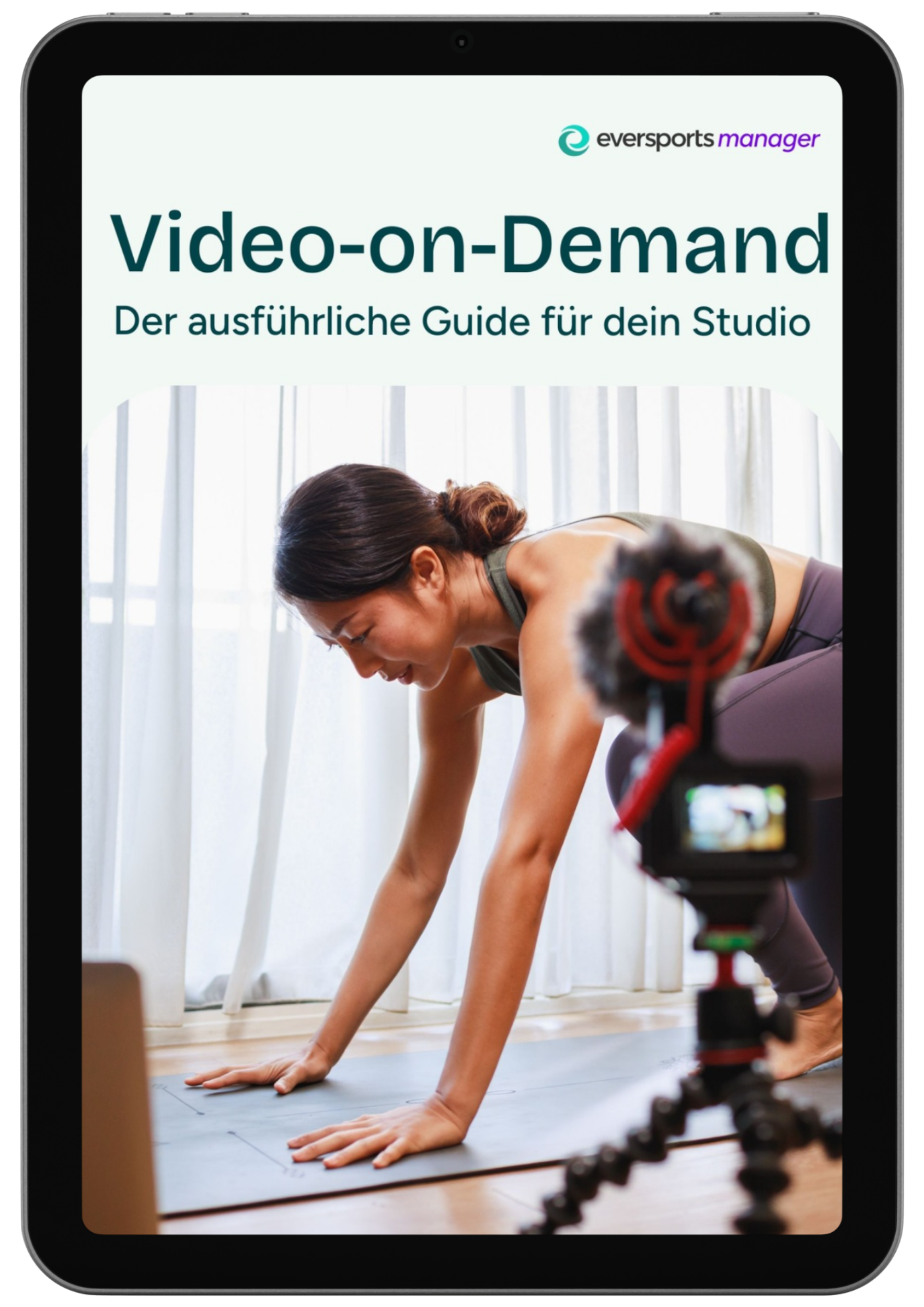 Cover des E-Books "Video on Demand" publiziert von Eversports Manager