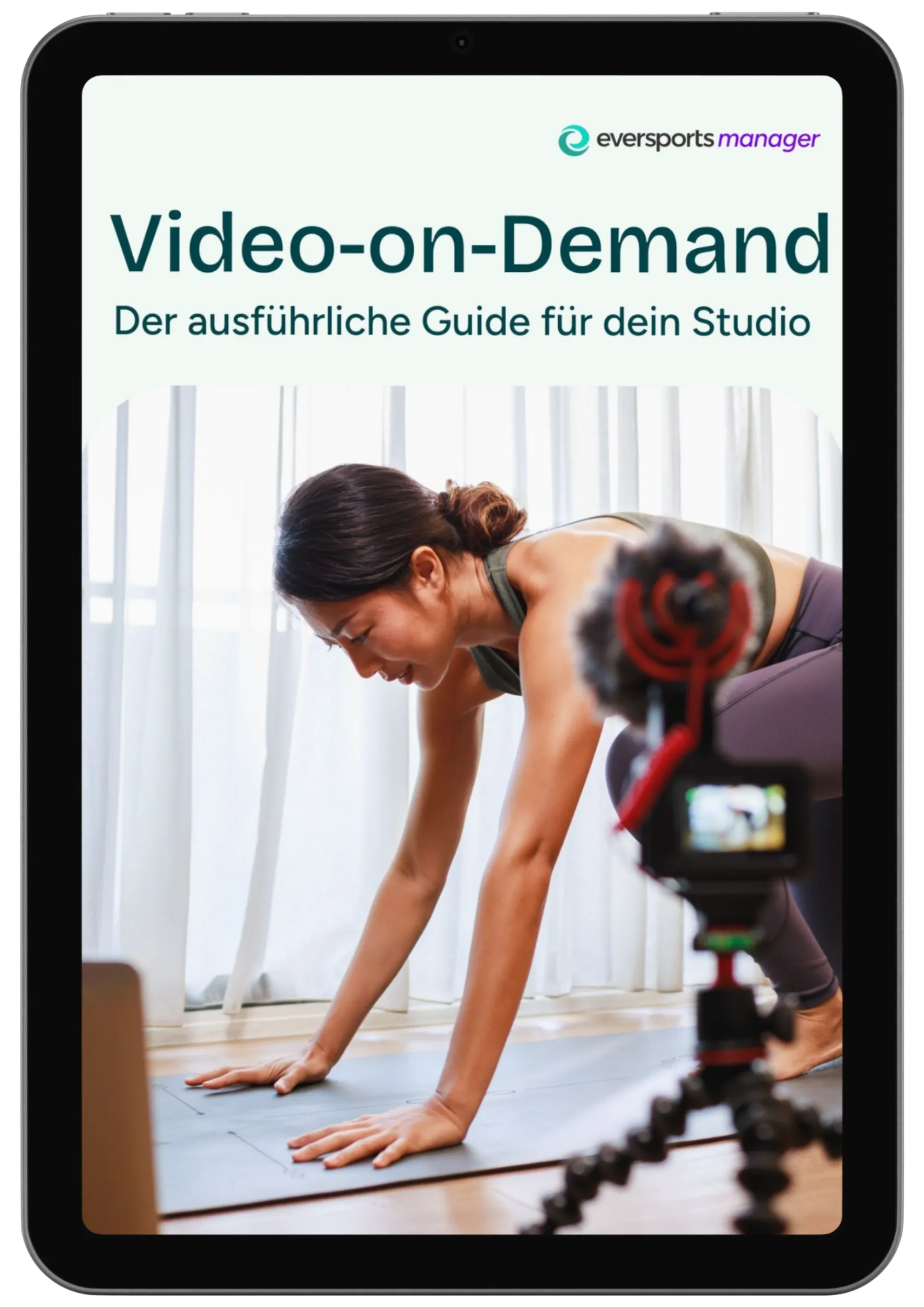 Cover des E-Books "Video on Demand" publiziert von Eversports Manager