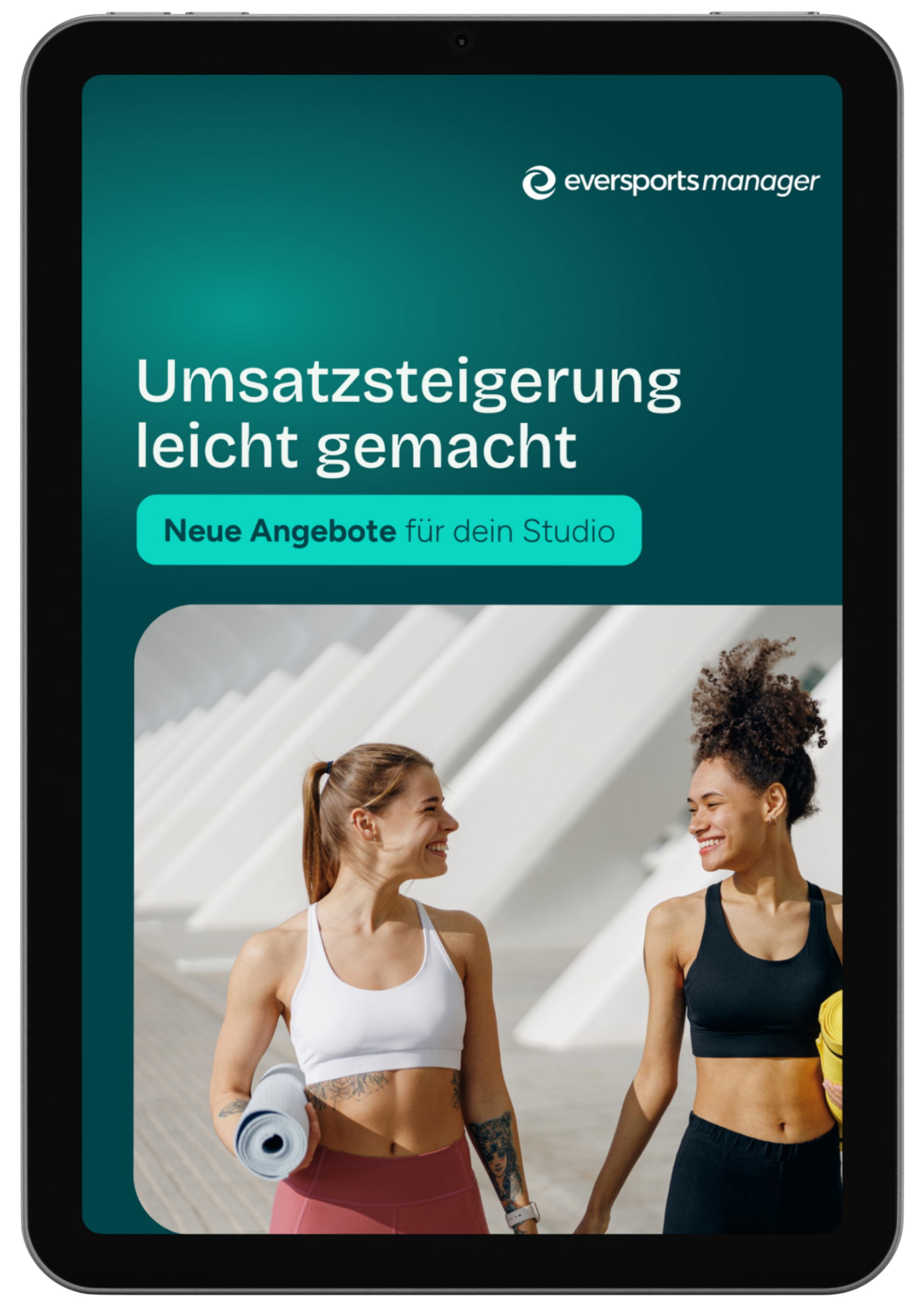 Cover des E-Books "Unsatzsteigerung" publiziert von Eversports Manager