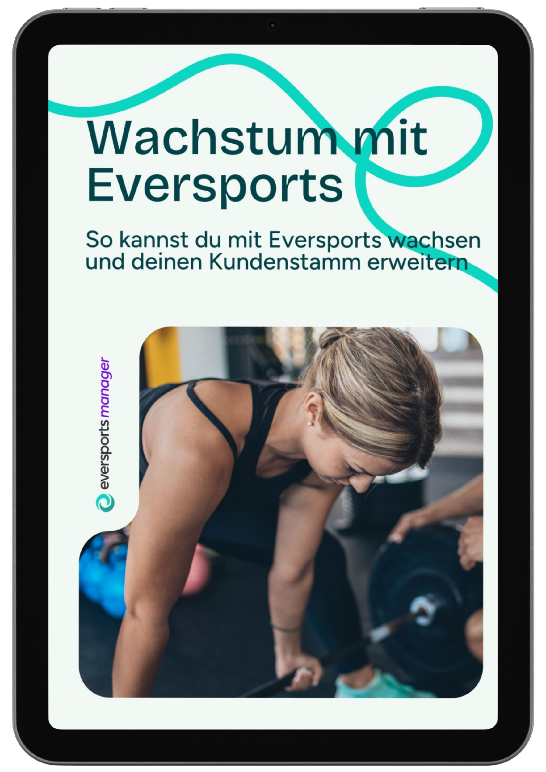 Cover des E-Books "Wachstum mit Eversports" publiziert von Eversports Manager