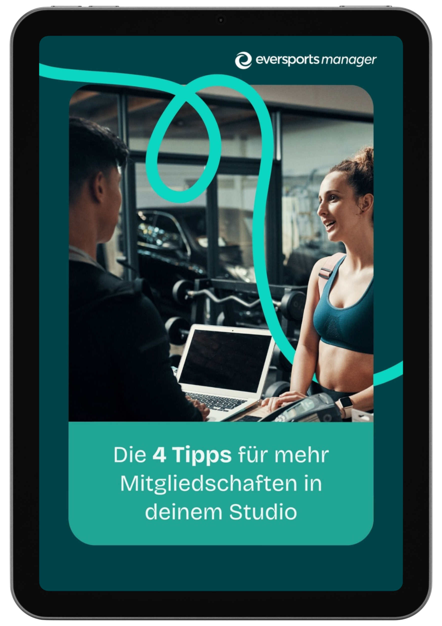 Cover vom gratis E-Book "4 Tipps für mehr Mitgliedschaften in deinem Studio"