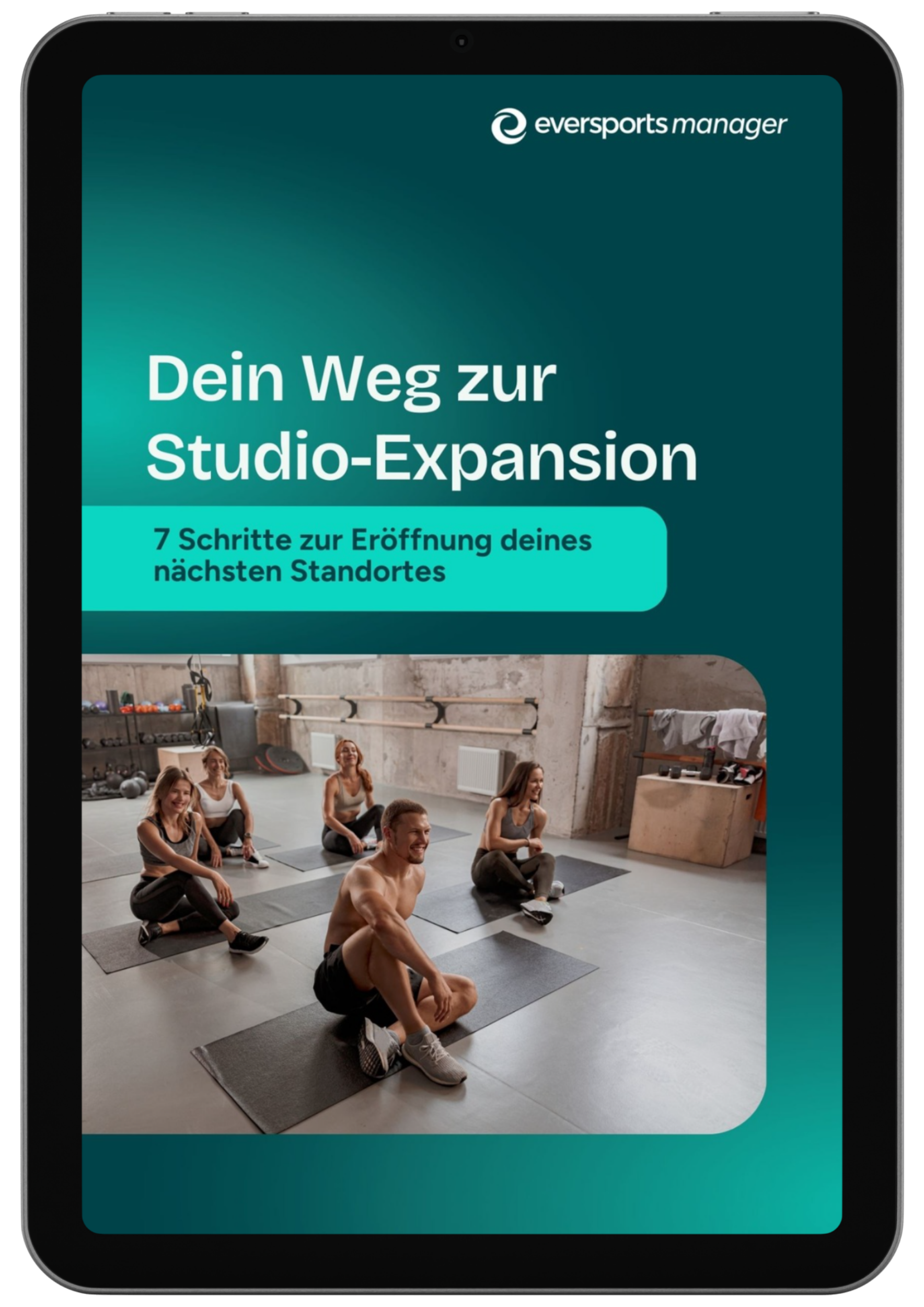 Cover des E-Books "Studio Expansion" publiziert von Eversports Manager