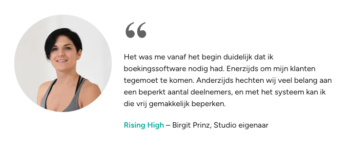 testimonial rising high