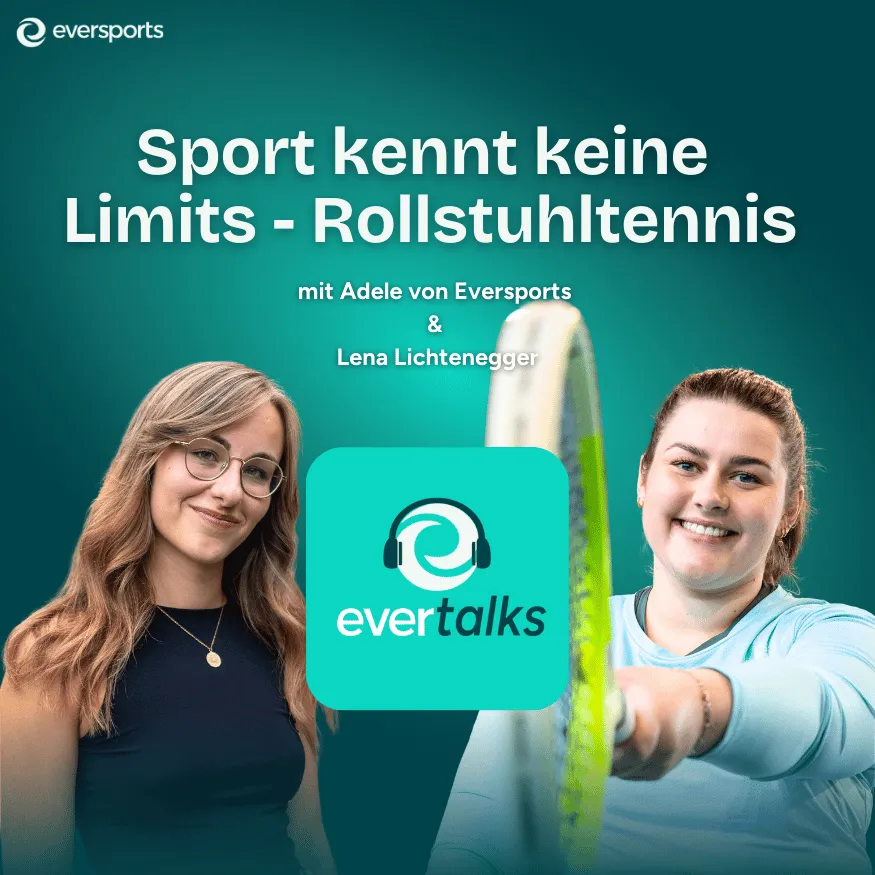 Cover von evertalks Episode mit Lena über Rollstuhltennis