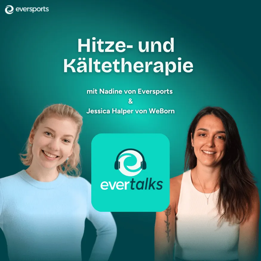 Cover von evertalks Episode über Hitze- und Kältetherapie mit Jessica von WeBorn