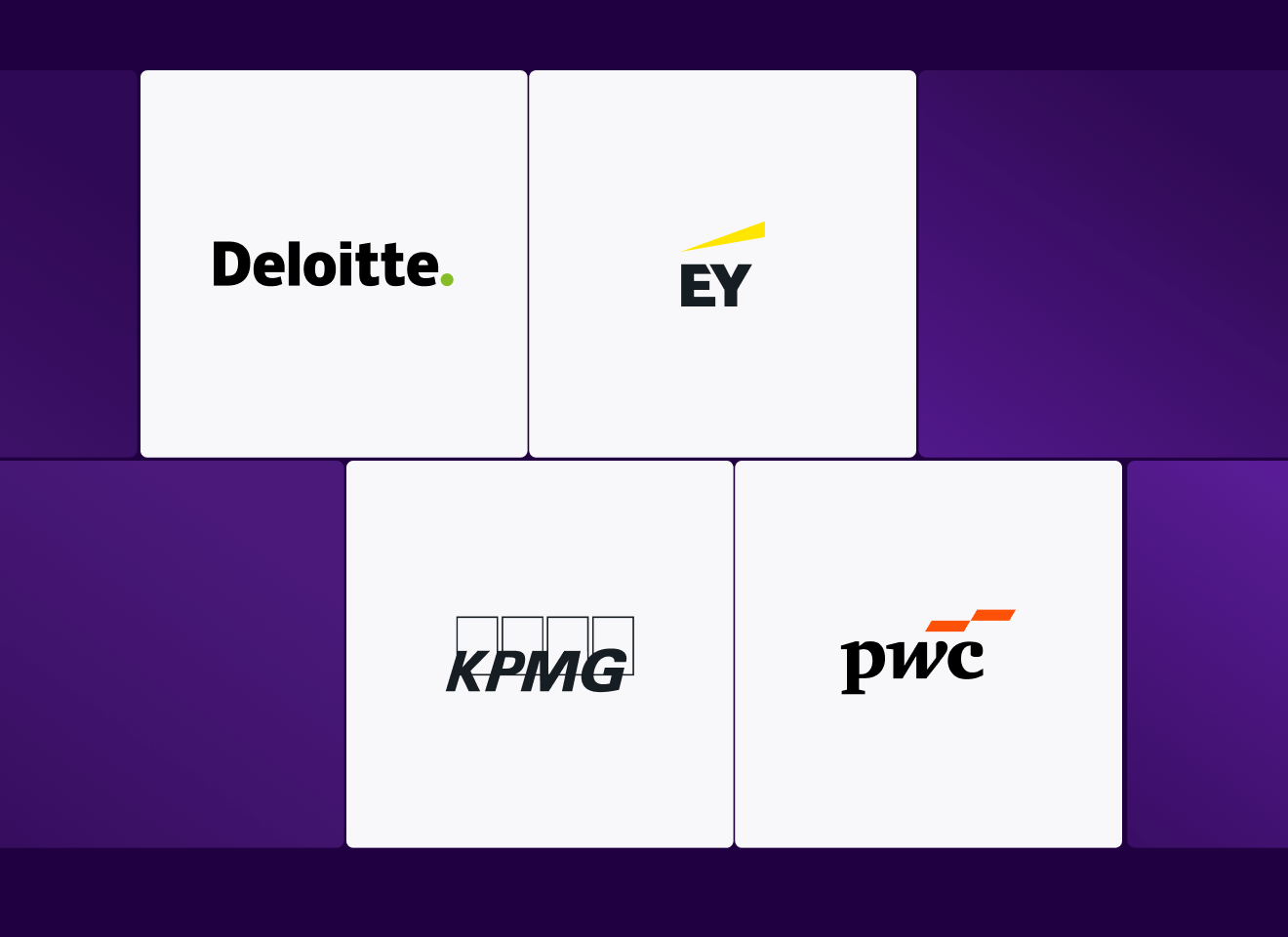 Deloitte, EY, KPMG, PWC