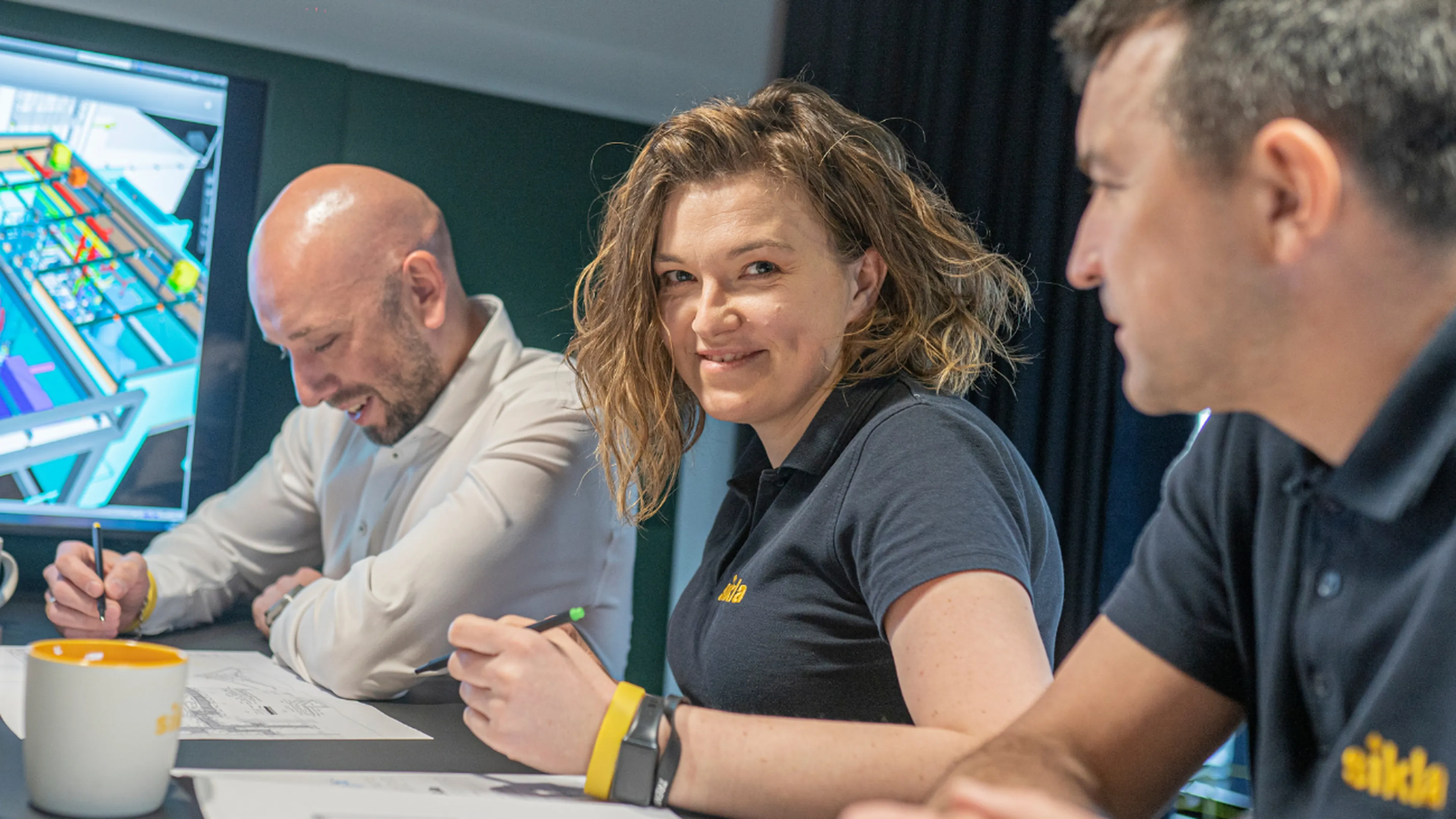 Sikla engineers at work