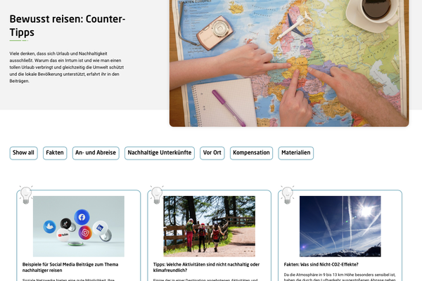 Digitales Toolkit "Nachhaltigkeit am Counter" 