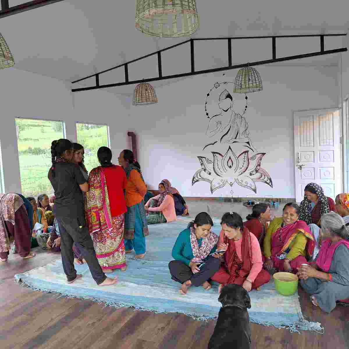 Teil unseres Projektes zur Frauenförderung im indischen Himalaya werden