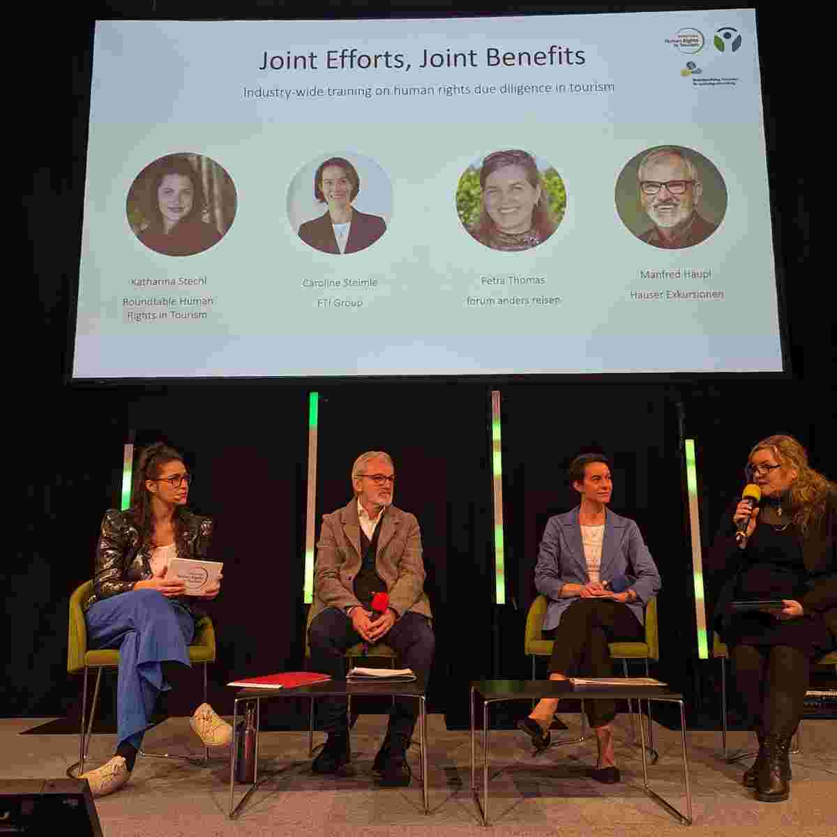 ITB Paneldiskussion zur menschenrechtlichen Sorgfaltspflicht im Tourismus