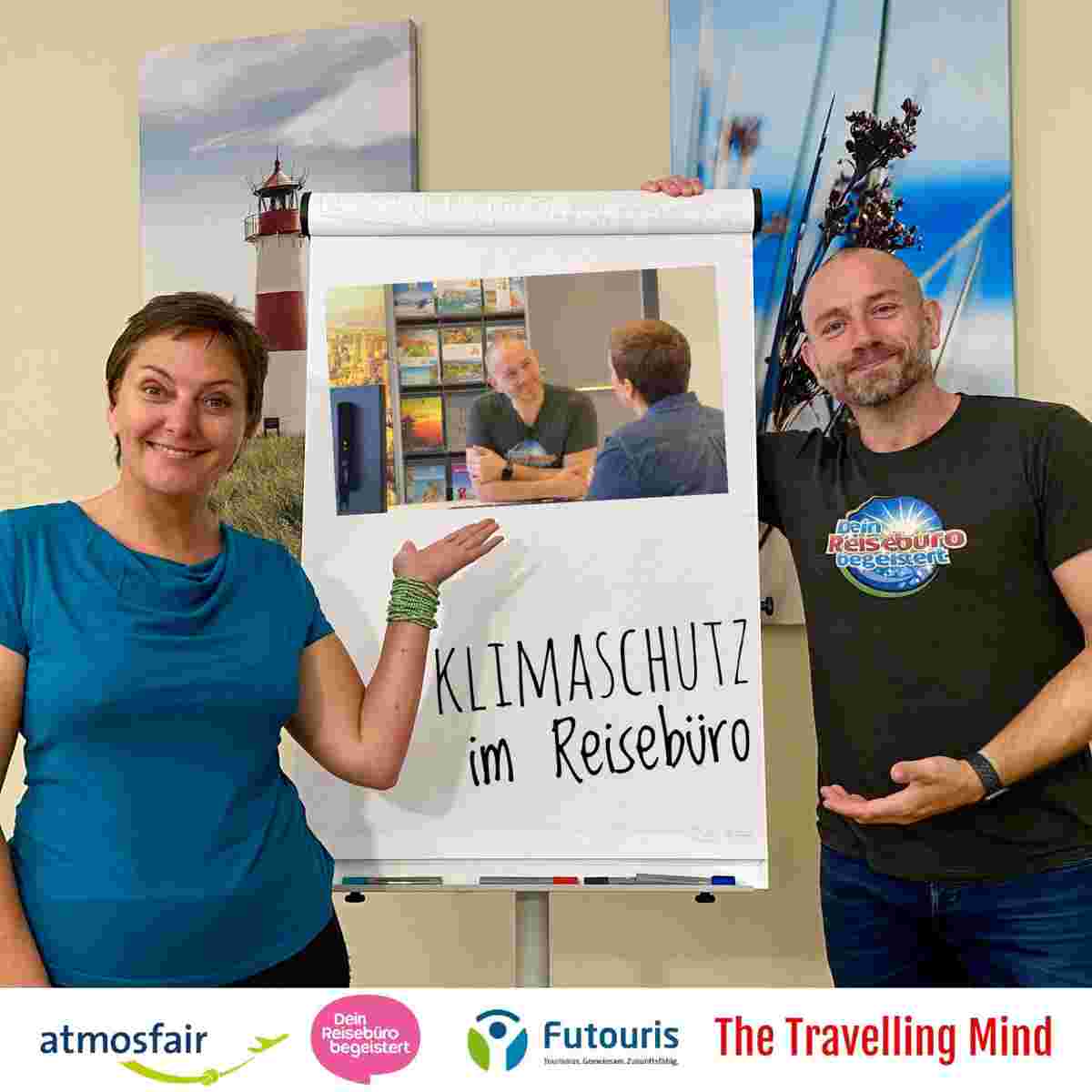 Sustainable and climate-friendly everyday life at the travel agency