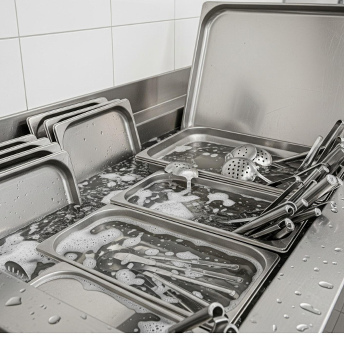 Pre-Soak Tray System with Timed Soaking