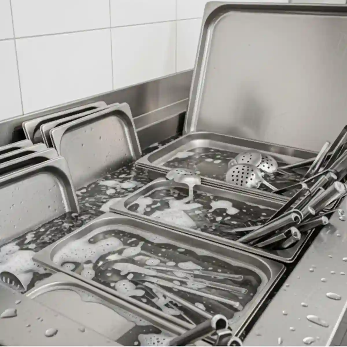 Pre-Soak Tray System with Timed Soaking