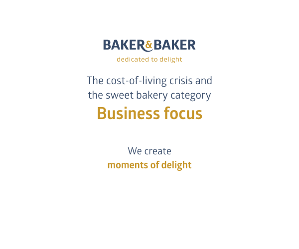The cost-of-living crisis and the sweet bakery category