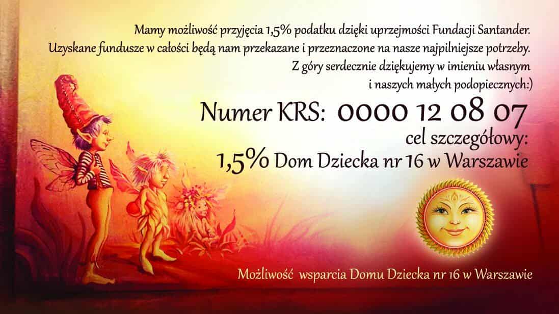 Przekaż 1,5% podatku