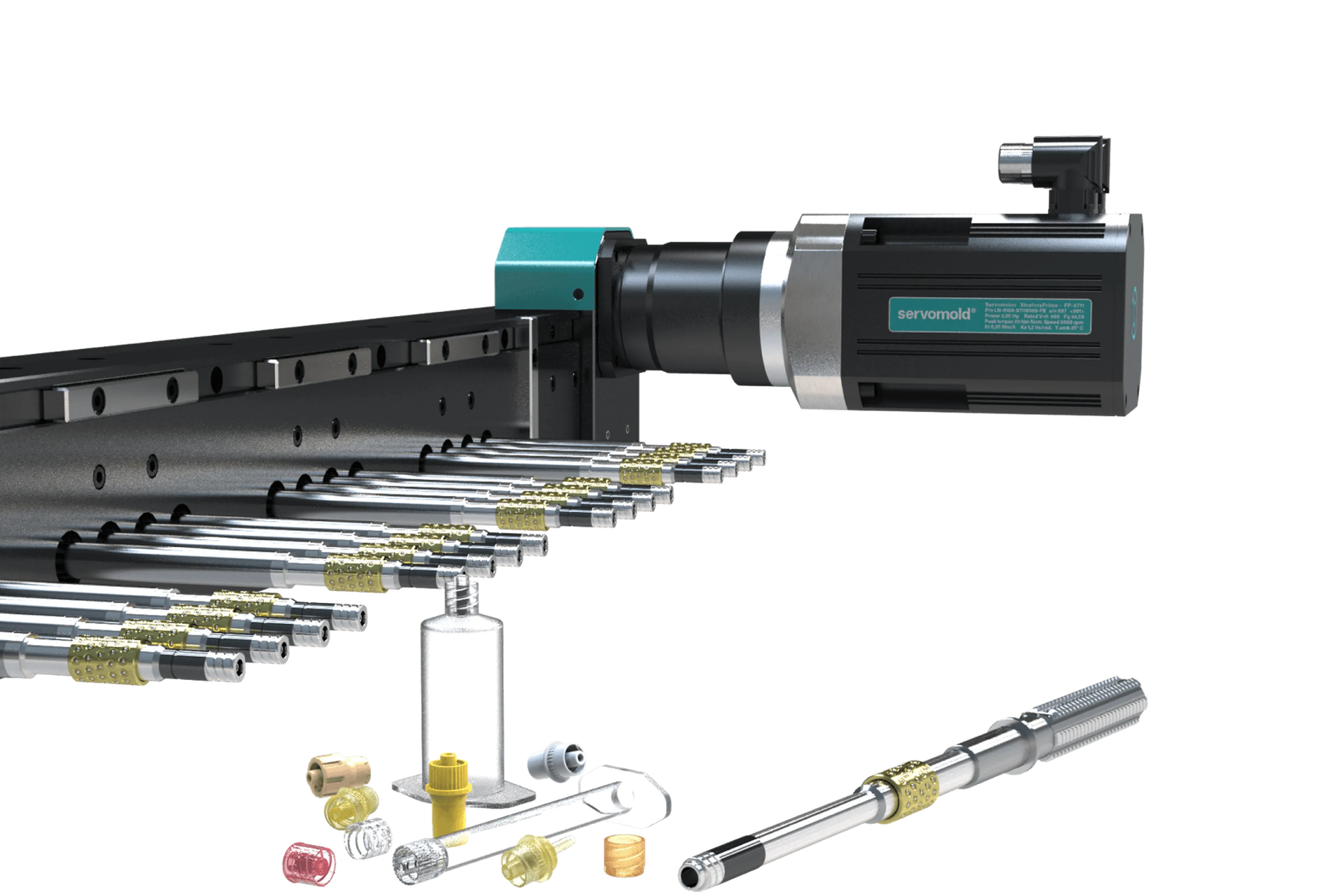 vierfach-ausschraubeinheit-zahnstange-mit-medizinischen-luer-lock-gewinde