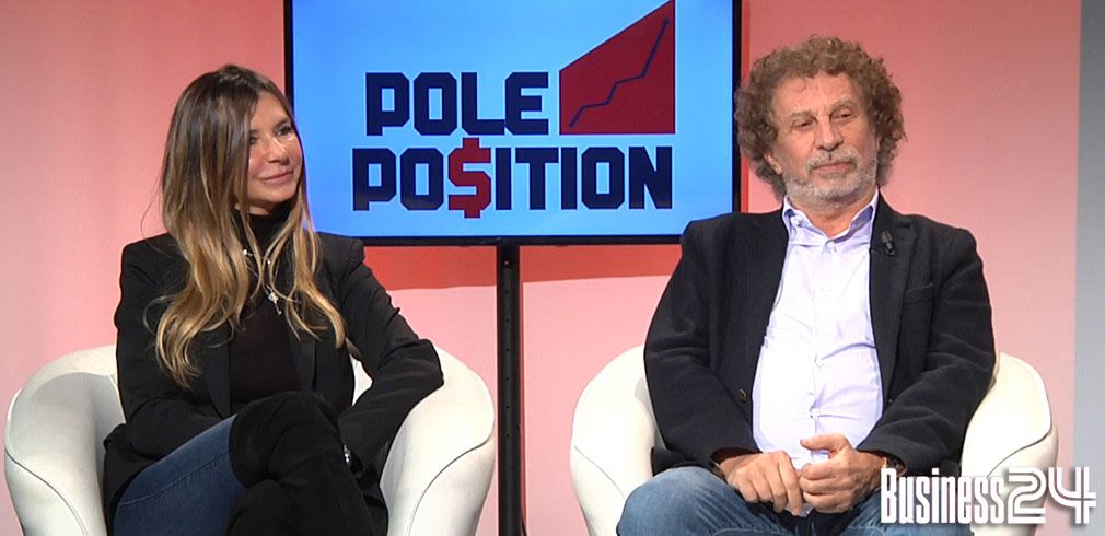 Photo of Franco and Michela Uzzeni at Pole Position