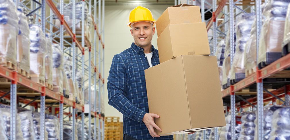 Ryder shoes warehouse worker