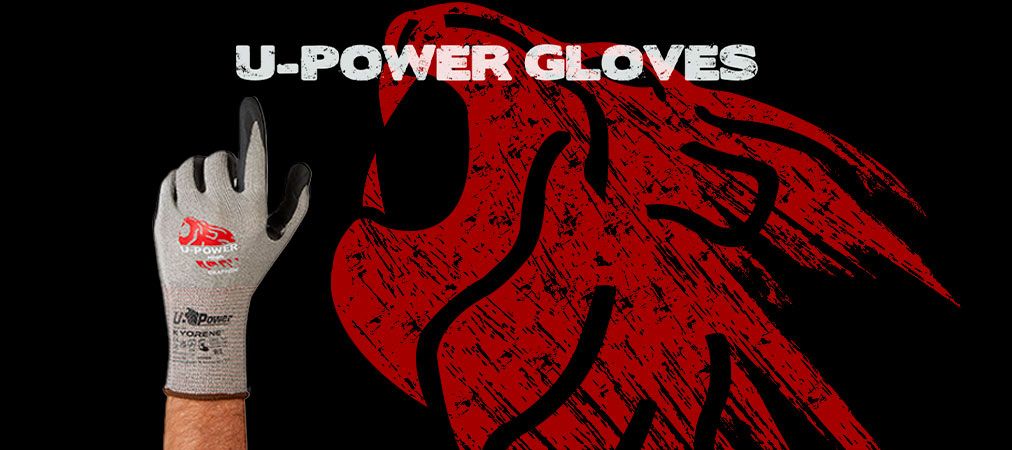 Nouveaux gants de travail U-Power Gloves : protecteurs et sûrs