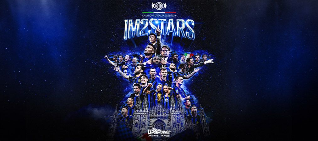 inter campione d'italia con upower