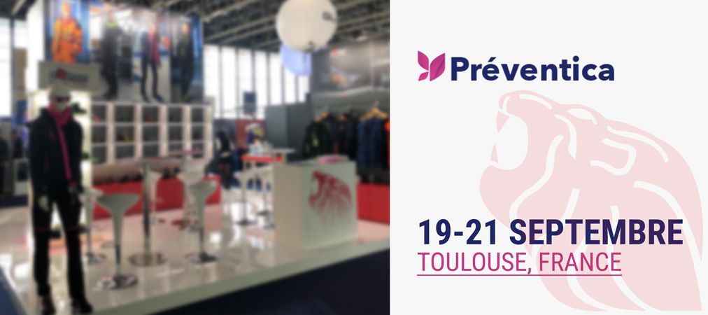 Nous vous attendons du 19 au 21 septembre au salon Préventica à Toulouse