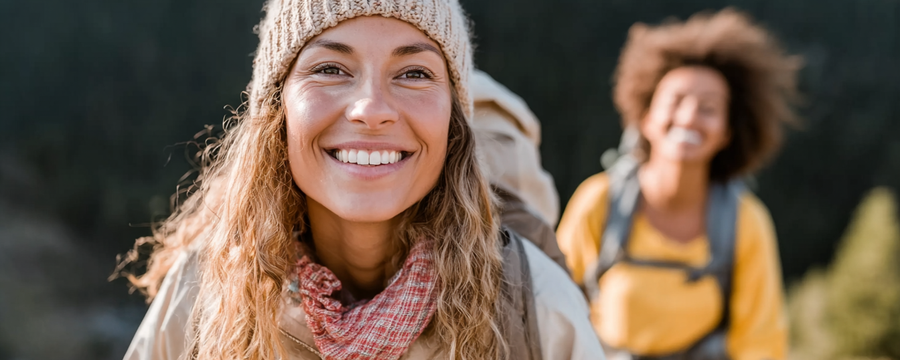 Frauen beim Wander