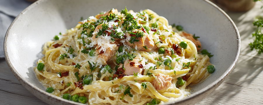 Lachs-Pasta