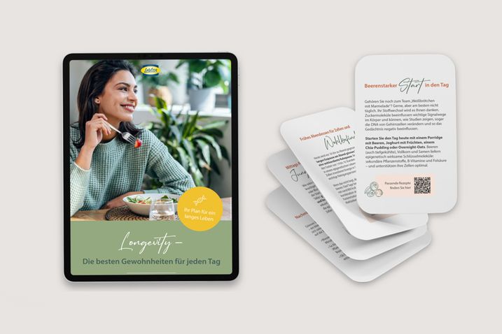 longevity-karten und ebook