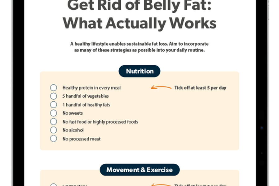get rid of belly fat