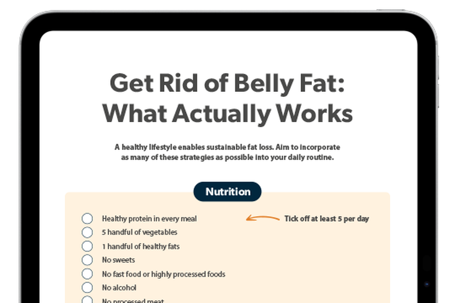 get rid of belly fat