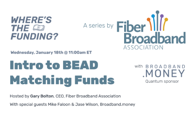 Where's The Funding? Episode 1: Intro to BEAD Matching Funds Thumbnail Image