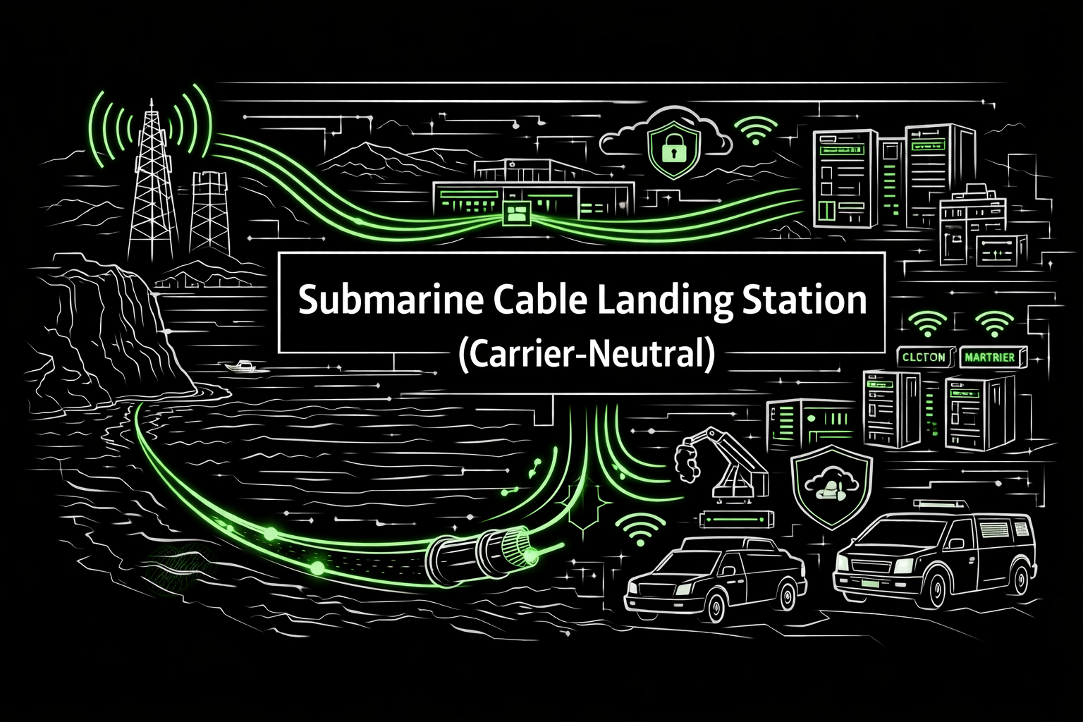 Submarine Cable Landing Station (Carrier-Neutral) Banner Image