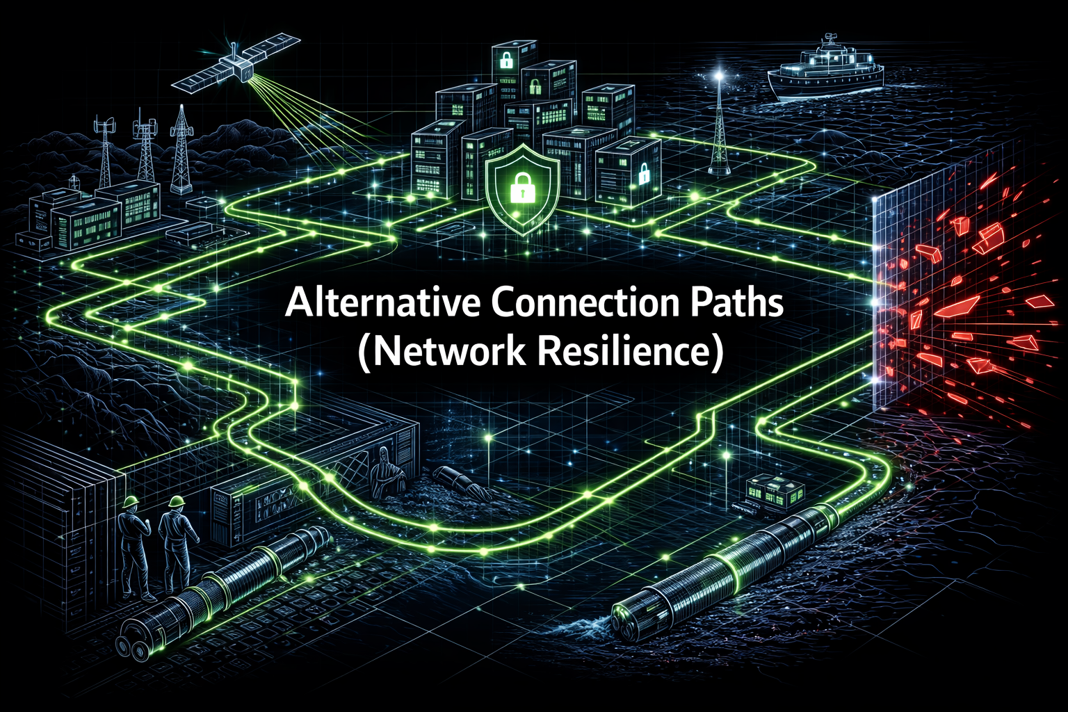 Alternative Connection Paths (Network Resilience) Image