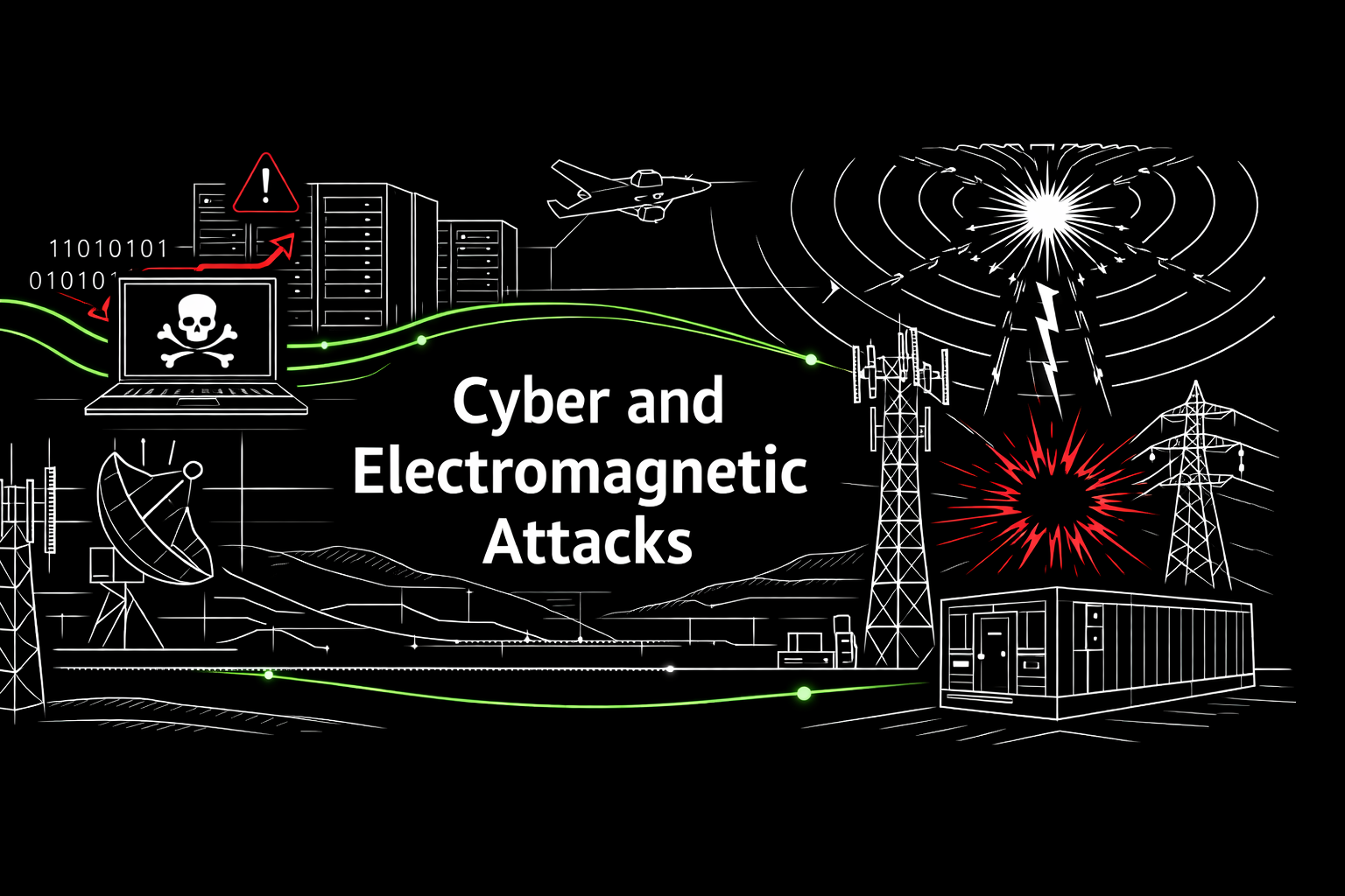 Cyber and Electromagnetic Attacks Image