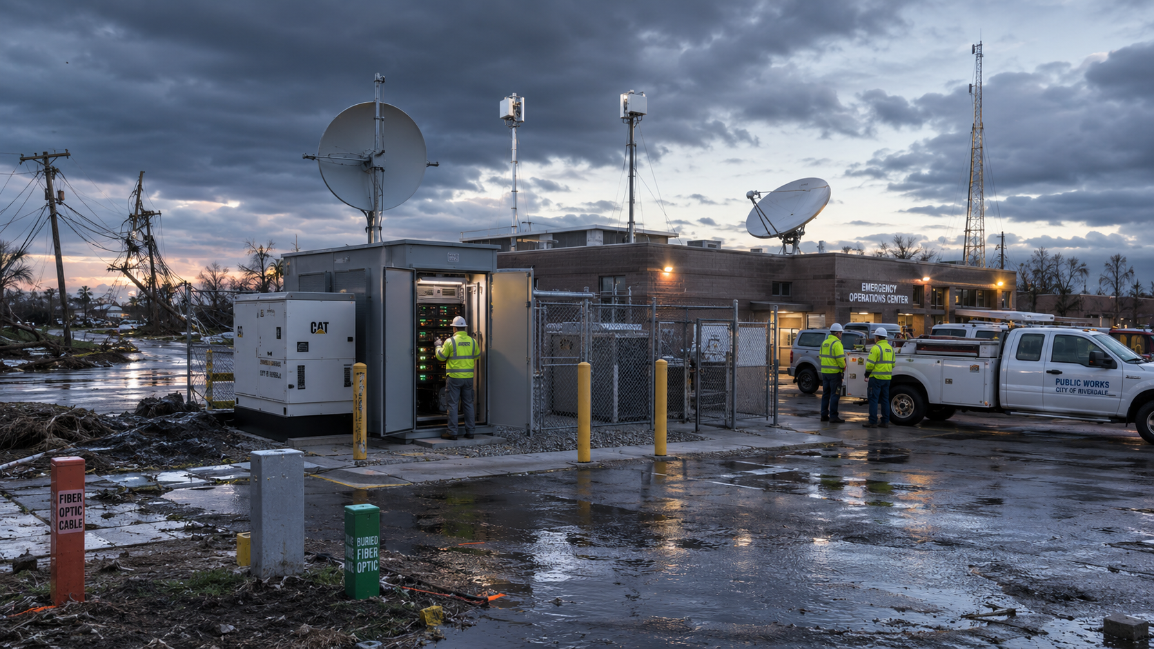 Build a Resilient Multi-Modal Middle Mile Mesh (M5)