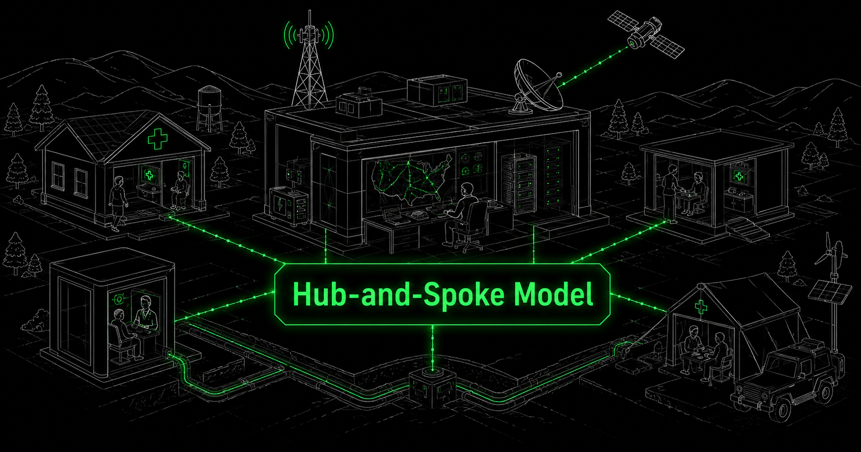 Hub-and-Spoke Model