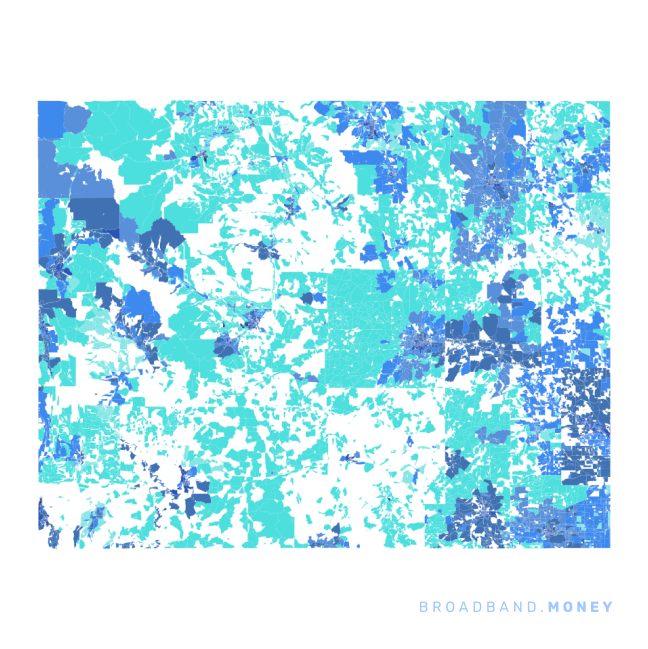 Wyoming broadband investment map ready strength rank