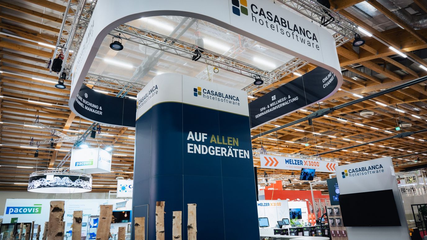 CASABLANCA hotelsoftware Messestand