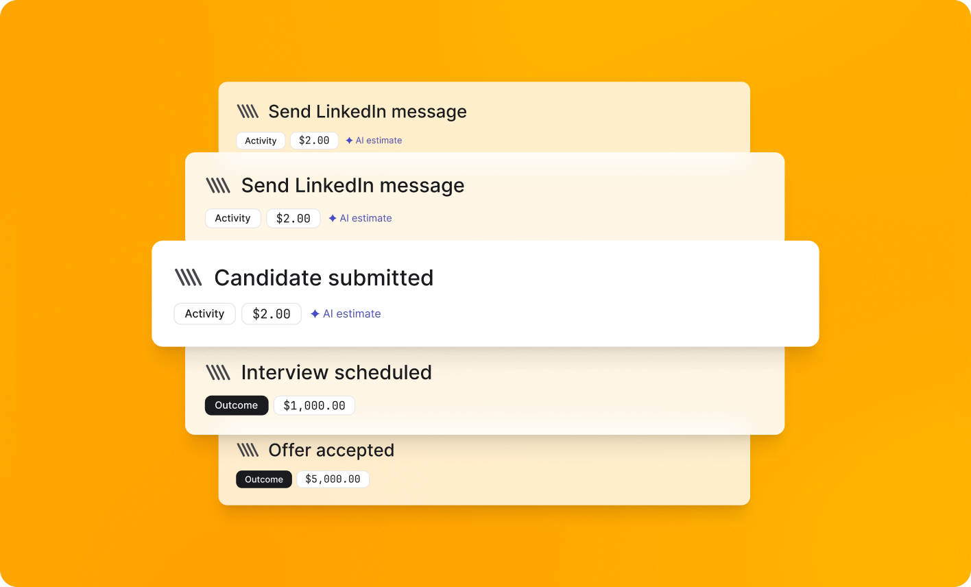 Paid's signals can be attached to outcomes or activities, priced, and valued on a customer-by-customer basis