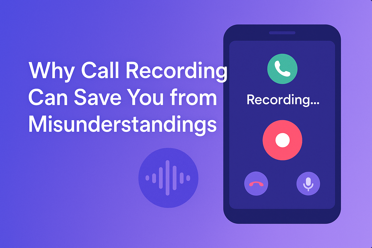 Why Call Recording Can Save You from Misunderstandings