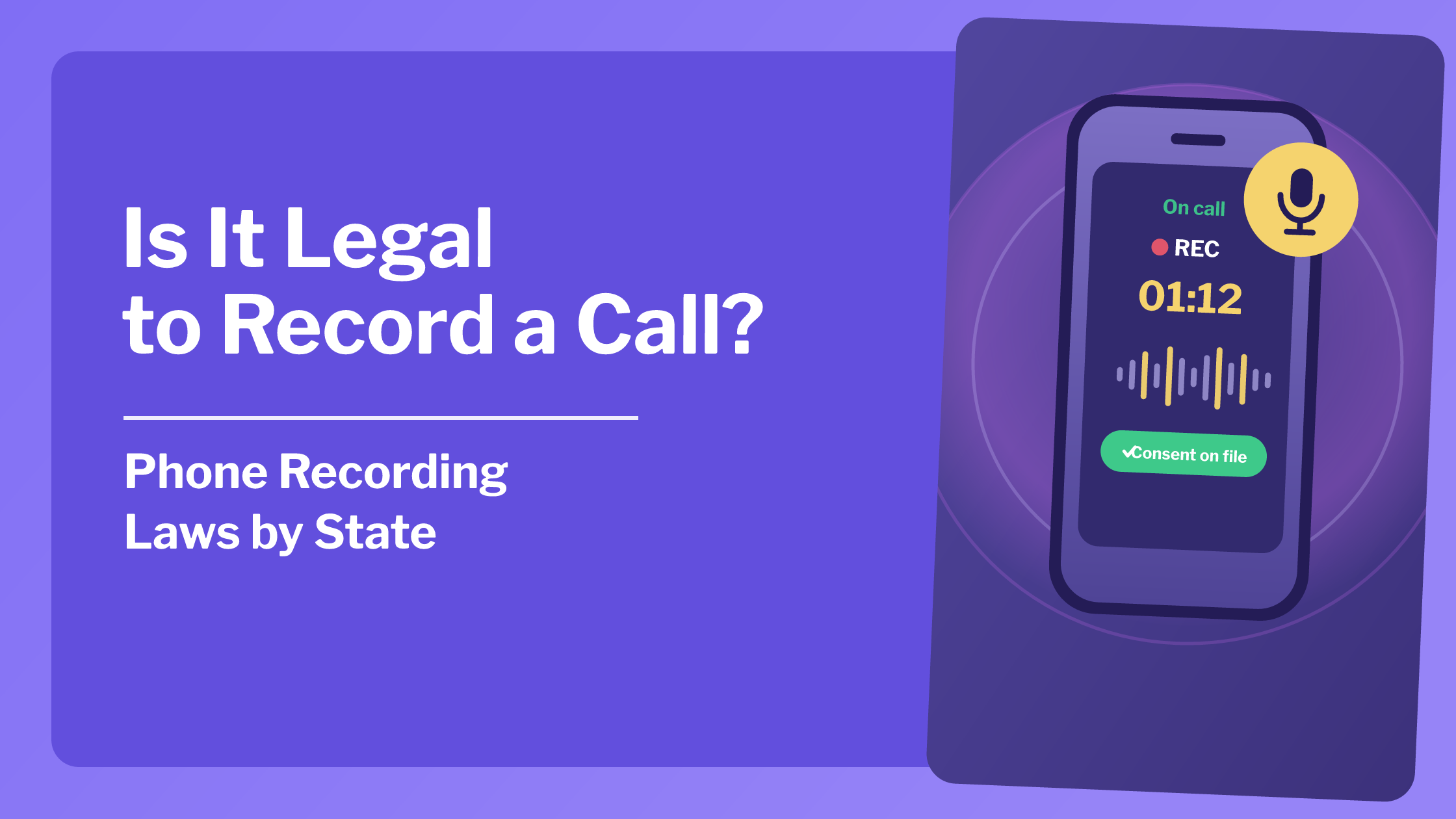 Is It Legal to Record a Phone Call?