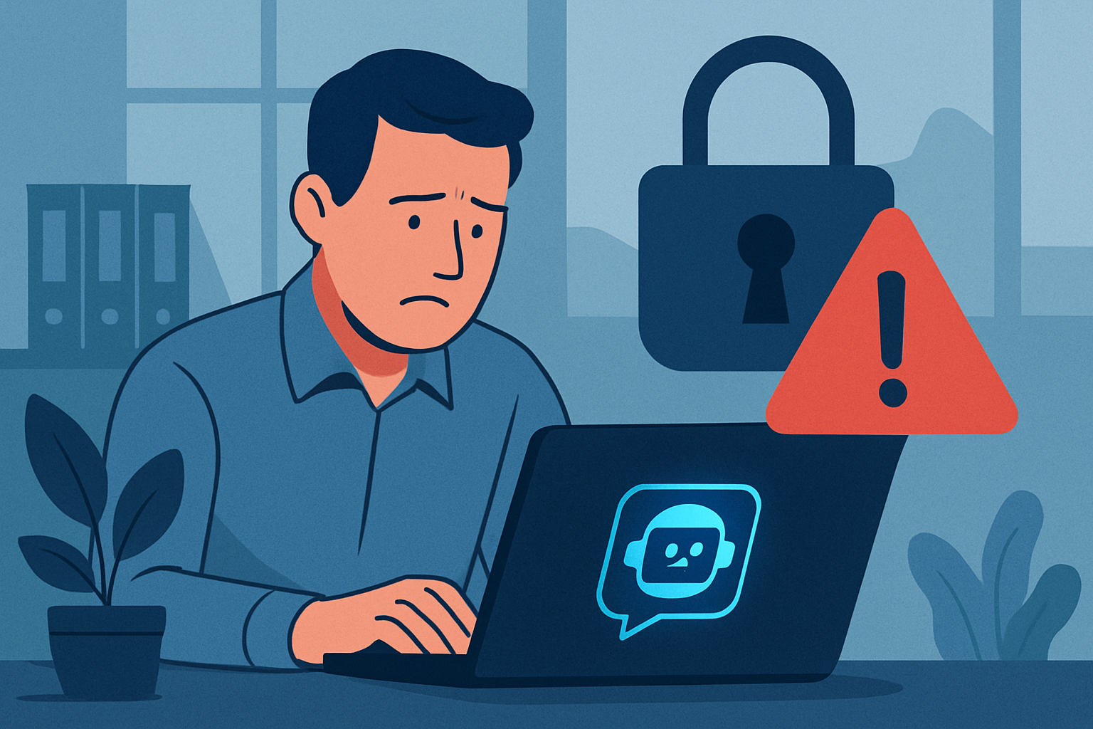 Featured image for New Data Reveals Widespread, Risky AI Use at Work