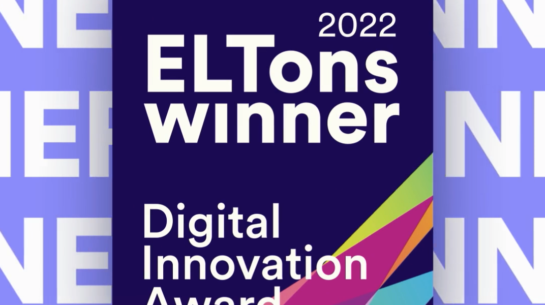 ELTons award by the British Council for language learning Winner