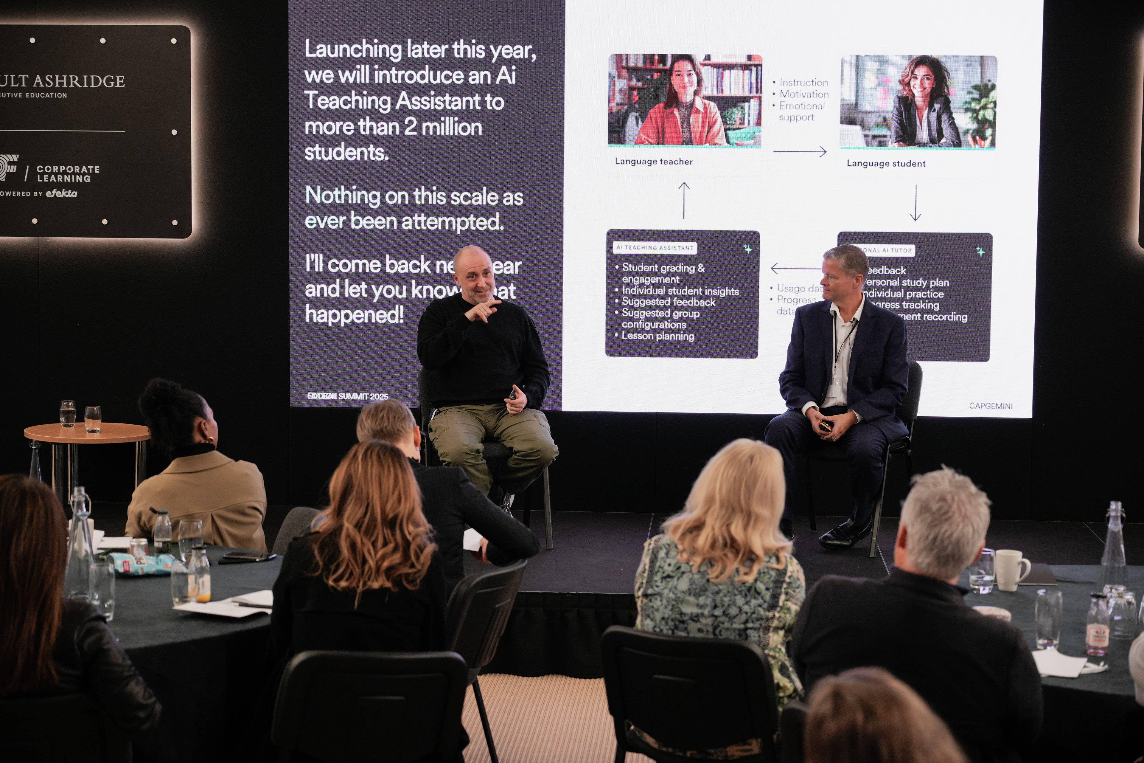 Lee Schuneman at EF Corporate Learning global summit